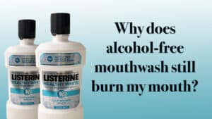 mouthwash burning